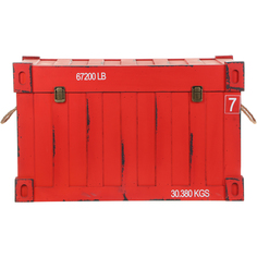 Сундук-контейнер Fuzhou fashion home красный 69х42х42 см