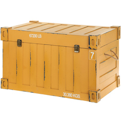 Сундук-контейнер Fuzhou fashion home жёлтый 69х42х42 см