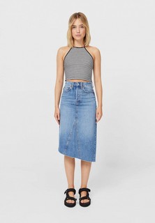 Юбка джинсовая Stradivarius 