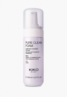 Мусс для лица Kiko Milano очищающий PURE CLEAN FOAM, 150 мл