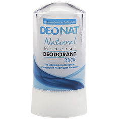 Deonat, Минеральный дезодорант Natural, 60 г