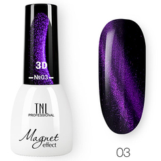 TNL, Гель-лак Magnet Effect 3D №03, Сиреневый