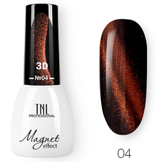 TNL, Гель-лак Magnet Effect 3D №04, Ореховый