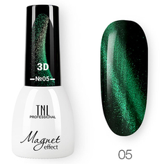 TNL, Гель-лак Magnet Effect 3D №05, Зеленый
