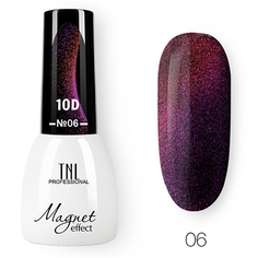 TNL, Гель-лак Magnet Effect 10D №06, Пурпурный гранат