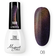 TNL, Гель-лак Magnet Effect 10D №08, Розовый кварц