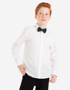 Белая рубашка с галстуком-бабочкой для мальчика Gloria Jeans