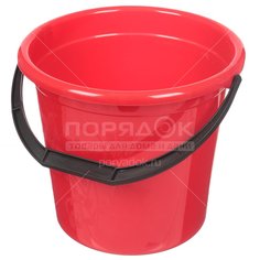 Ведро пластиковое, 15 л, без крышки 04015 Милих