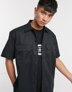 Черная рубашка с короткими рукавами Dickies-Черный цвет