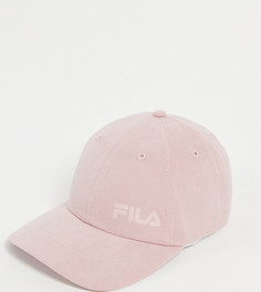 Бейсболка пастельно-розового цвета с логотипом Fila – эксклюзивно для ASOS-Розовый цвет