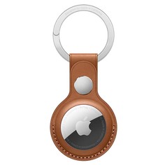 Кожаный брелок Apple AirTag Leather Key Ring Saddle Brown (MX4M2ZM/A) AirTag Leather Key Ring Saddle Brown (MX4M2ZM/A)