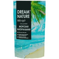 Соль с пеной для ванн "Морская натуральная" Dream Nature