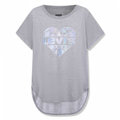 Детская футболка High-Low Graphic Tee Shirt Levis