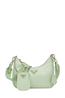 Светло-зеленая сумка Re-Edition 2005 Prada