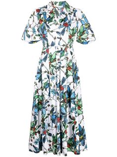 Jason Wu Collection платье с цветочным принтом