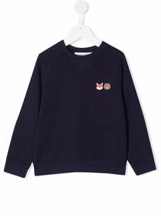 MAISON KITSUNE KIDS толстовка из коллаборации с Line Friends