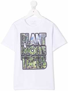 Stella McCartney Kids футболка с короткими рукавами и надписью