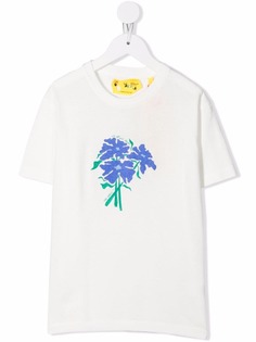 Off-White Kids футболка с принтом