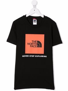 The North Face Kids футболка с логотипом