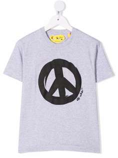 Off-White Kids футболка с логотипом