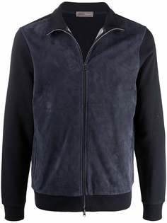 Herno бомбер со вставками