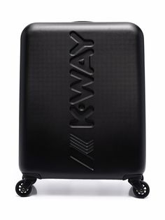 K Way Kids чемодан с тисненым логотипом