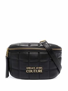Versace Jeans Couture стеганая поясная сумка