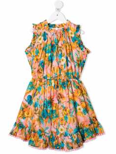 ZIMMERMANN KIDS платье Estelle Flip с цветочным принтом