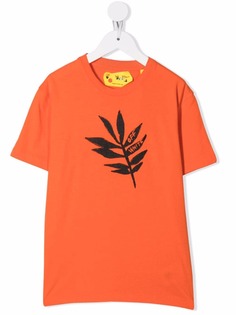 Off-White Kids футболка с логотипом