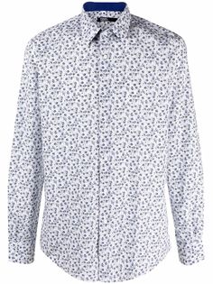 Karl Lagerfeld рубашка с цветочным принтом