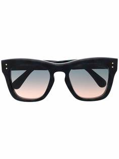 Roberto Cavalli массивные солнцезащитные очки в квадратной оправе