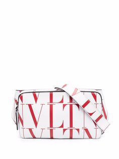 Valentino Garavani поясная сумка с логотипом VLTN