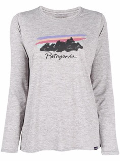Patagonia футболка с логотипом