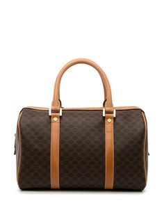 Céline Pre-Owned сумка-тоут Boston pre-owned с узором Trotter