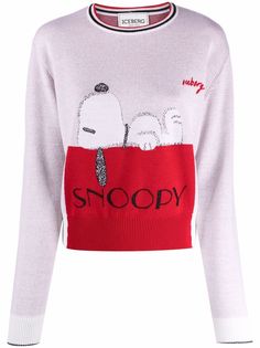 Iceberg джемпер с вышивкой Snoopy