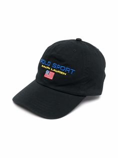 Ralph Lauren Kids кепка с вышитым логотипом