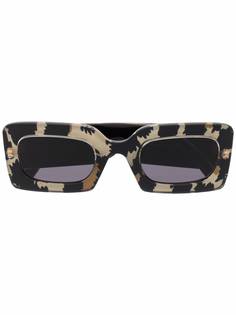 Marc Jacobs Eyewear солнцезащитные очки с леопардовым принтом