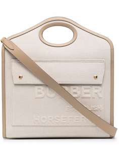 Burberry сумка-тоут Pocket с логотипом