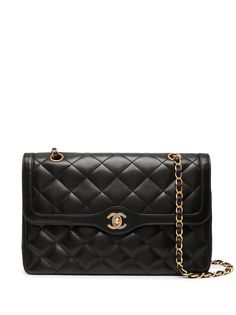 Chanel Pre-Owned сумка на плечо Double Flap 1997-го года