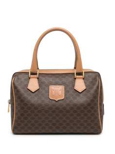 Céline Pre-Owned сумка Boston pre-owned с узором Macadam