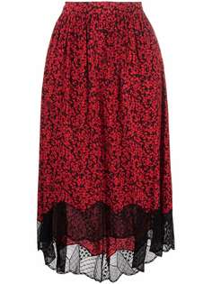 Zadig&Voltaire юбка Joslin с цветочным принтом