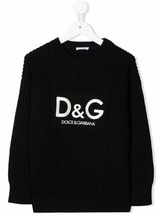 Dolce & Gabbana Kids джемпер с логотипом