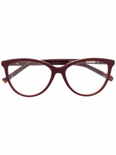 MISSONI EYEWEAR очки в оправе кошачий глаз