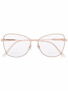 Jimmy Choo Eyewear очки в оправе кошачий глаз
