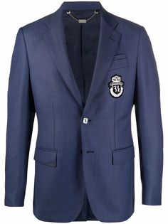 Billionaire пиджак Super Slim с вышивкой