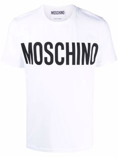 Moschino футболка с логотипом