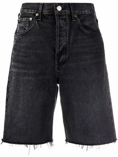 AGOLDE джинсовые шорты с завышенной талией