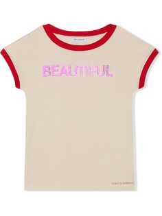 Dolce & Gabbana Kids футболка с принтом Beautiful