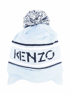 Kenzo Kids шапка бини с логотипом