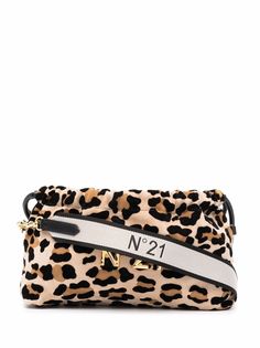 Nº21 Eva Leopard-Print Crossbody Bag